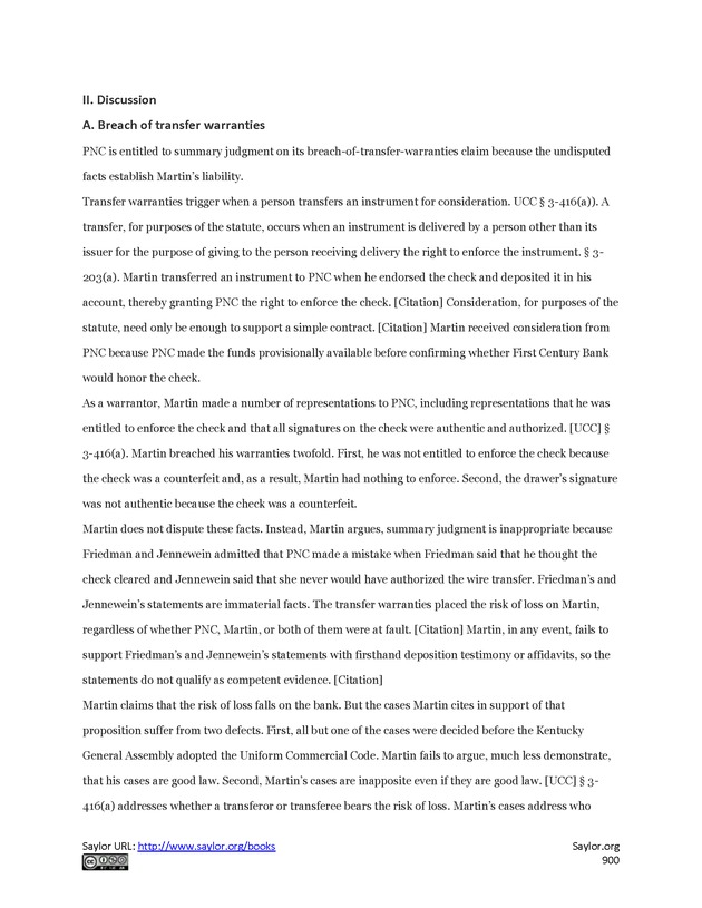 Business Law and the Legal Environment - Page 900